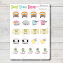 Kawaii School Days | Sticker Kit
