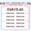 School Bookshelf | Sticker Sheet