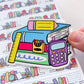 School Book Stack | Vinyl Sticker