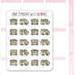 School Bus | Sticker Sheet
