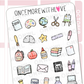 Pastel School Supplies 2.0 | Sticker Sheet