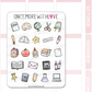 Pastel School Supplies 2.0 | Sticker Sheet