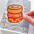 September Washi Tape | Vinyl Sticker