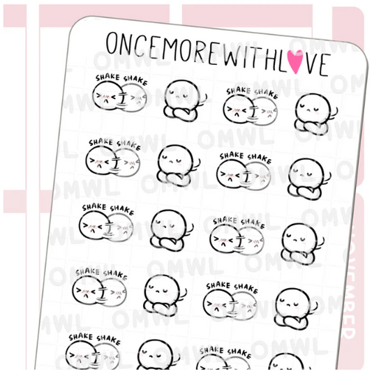 Shake My Head | Sticker Sheet