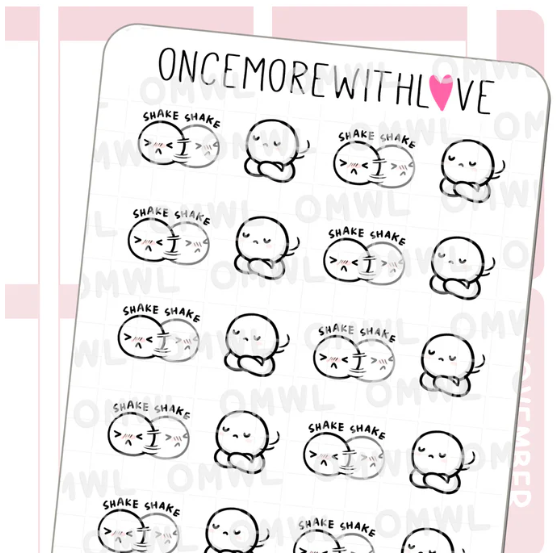 Shake My Head | Sticker Sheet