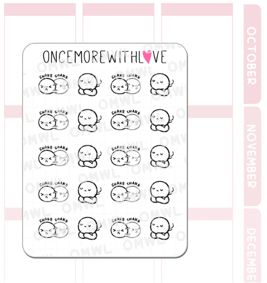 Shake My Head | Sticker Sheet