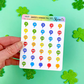 Shamrocks & Shenanigans Dates | Sticker Sheet
