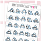 Shark Week 2.0 Period Tracker | Sticker Sheet