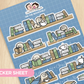 On the Bookshelf | Sticker Sheet