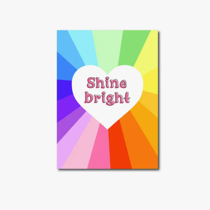 Shine Bright | Postcard