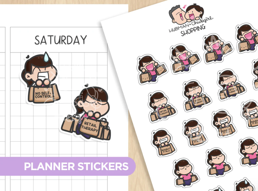 Shopping | Sticker Sheet