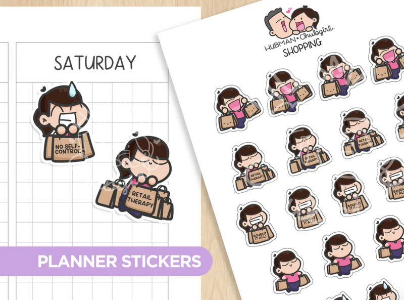 Shopping | Sticker Sheet