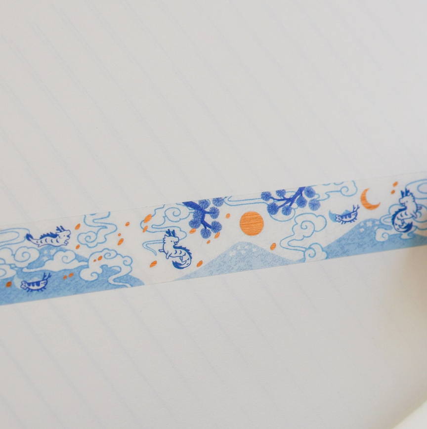 Blue Shragon and Drimpy | PET Washi
