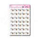 Kawaii Simon - Fan | Sticker Sheet