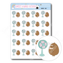 Kawaii Simon - Fan | Sticker Sheet