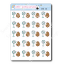 Kawaii Simon - Fan | Sticker Sheet