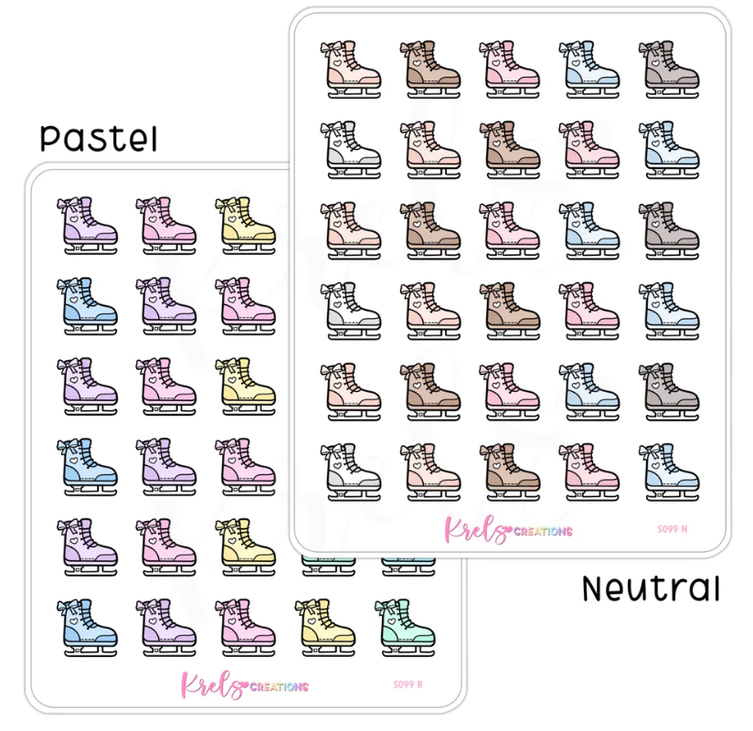 Skating Shoes | Sticker Sheet