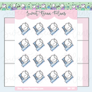Sleep/Rest Bean | Sticker Sheet