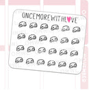 Mini Icons - Sleep Mask | Sticker Sheet