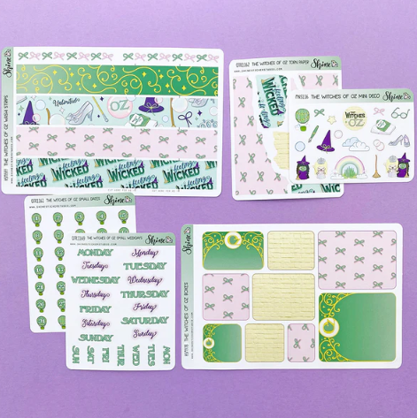 Shine Sticker Studio - The Witches of Oz | October 2025 Subscription