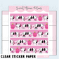 Puppy Love | CLEAR Washi Strip Sticker Sheet