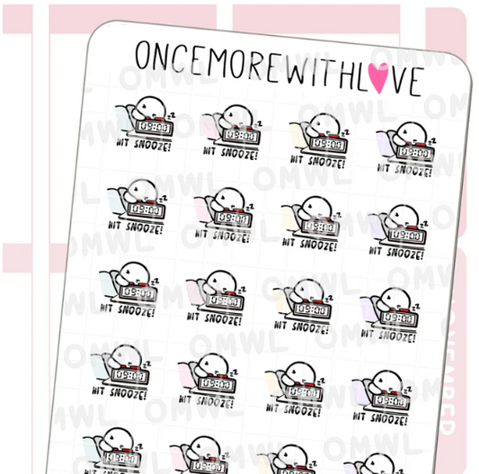 Snooze | Sticker Sheet