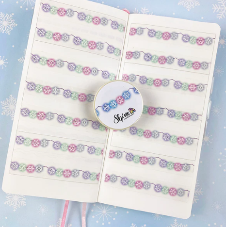 Snowflake Garland | Washi