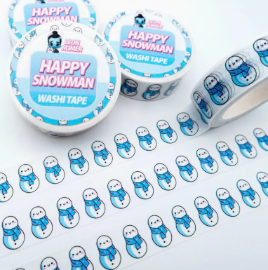 Happy Snowman | Washi