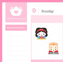 Snow White and The Seven Dumplings | Sticker Sheet