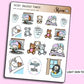 Snuggly Things | Sticker Sheet