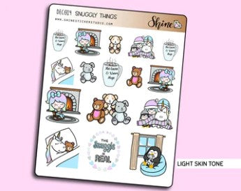 Snuggly Things | Sticker Sheet