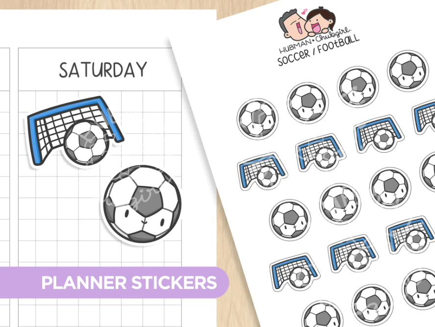 Soccer / Football | Sticker Sheet