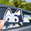 Socks Heeler Peeker | Car Decal