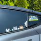 Socks Heeler Peeker | Car Decal