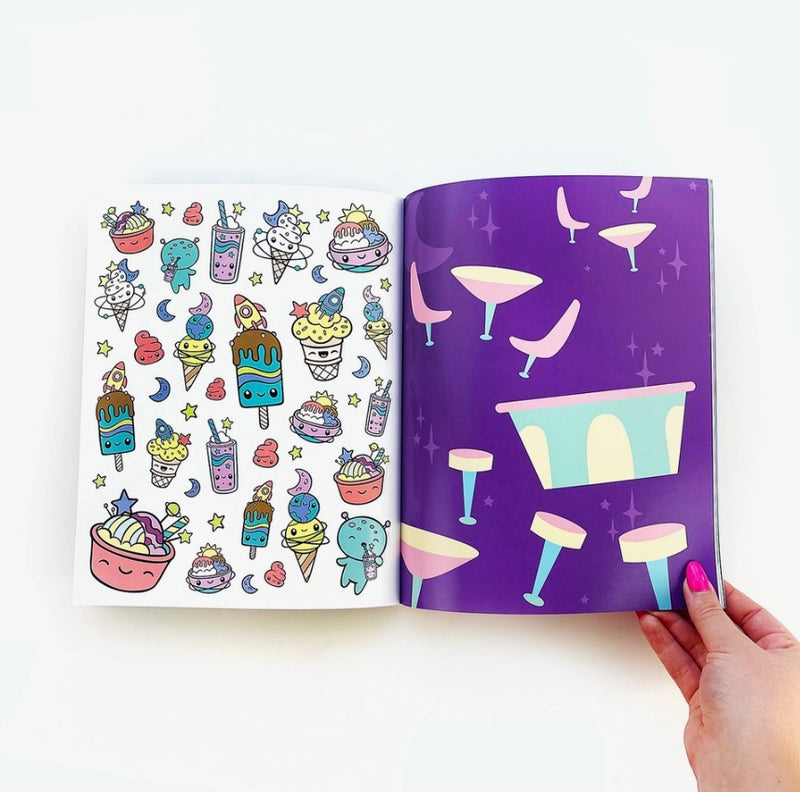 Draw-Along Space | Sticker Book