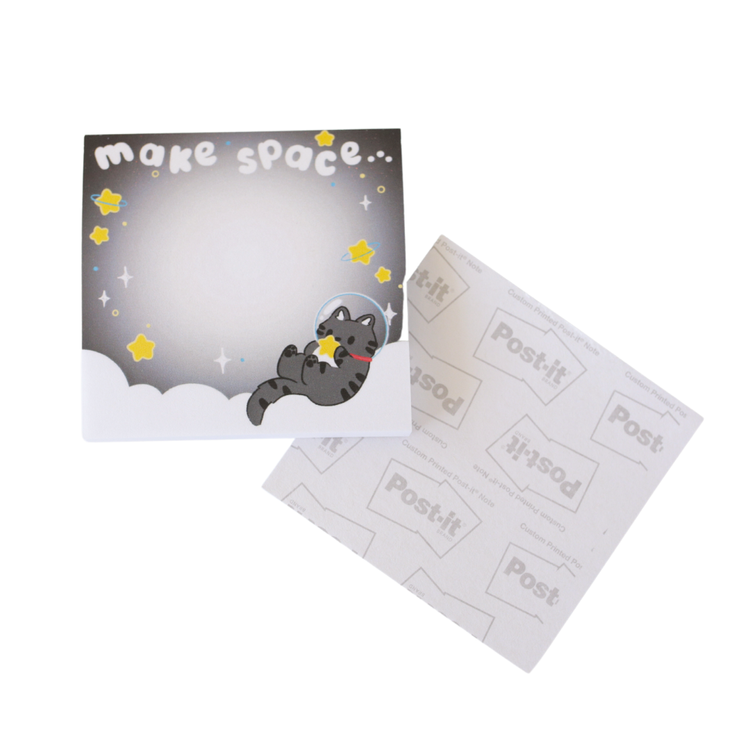 Make Space Kitty | Sticky Notes