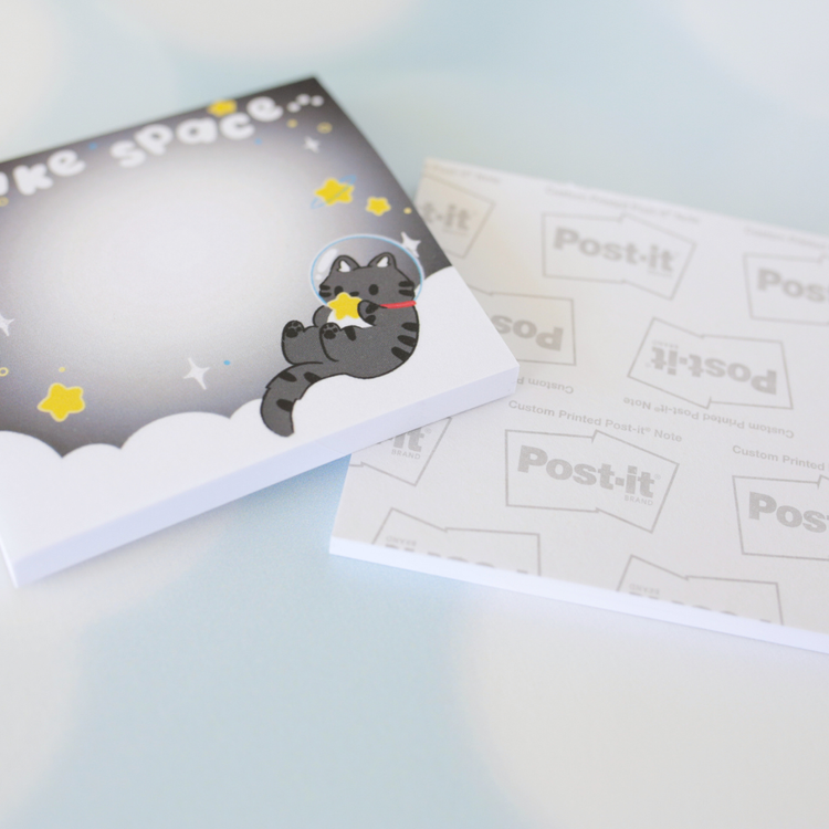 Make Space Kitty | Sticky Notes