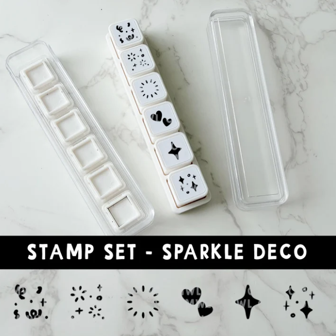 *PREORDER 6-IN-1 Punch Stamp - Sparkle Deco