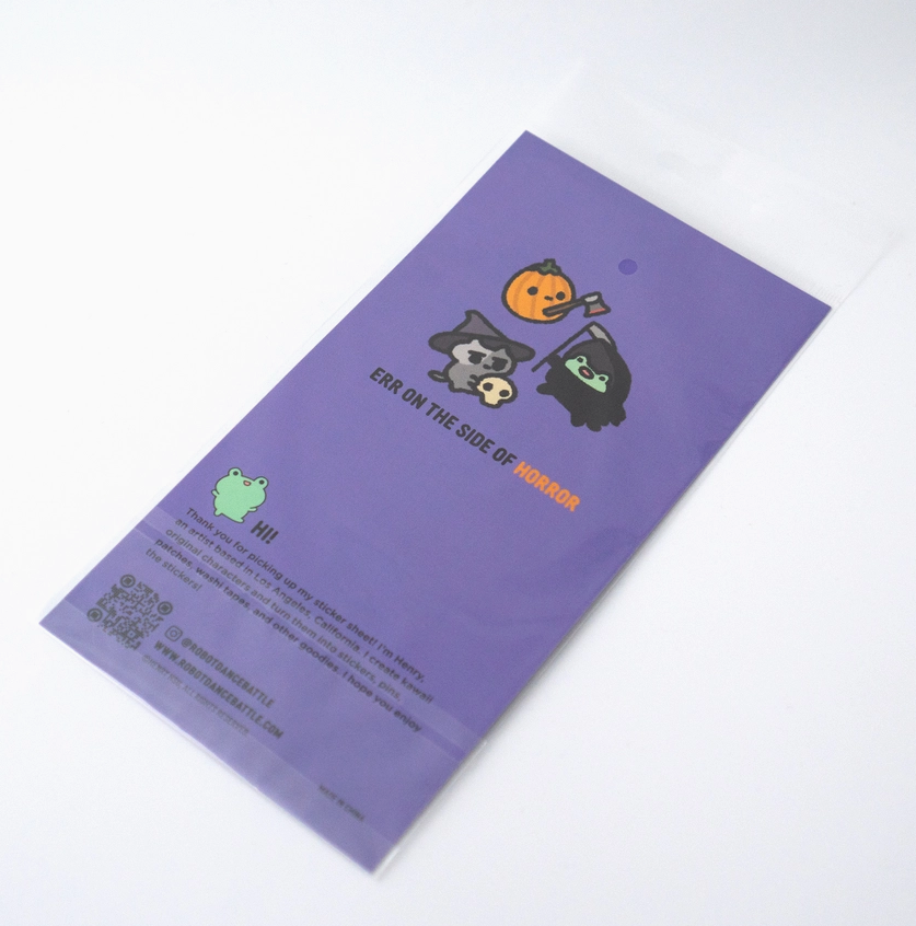 A Spooky Day | Sticker Sheet