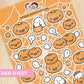 Spooky Jack-O-Lanterns | Large Sticker Sheet