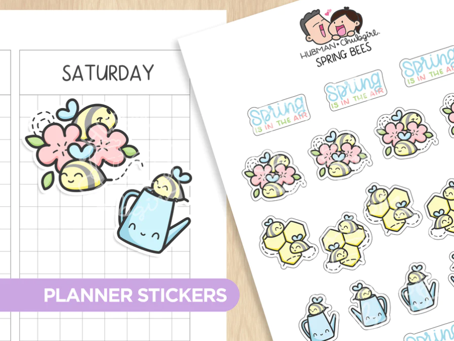 Spring Bees | Sticker Sheet