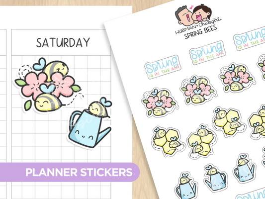 Spring Bees | Sticker Sheet