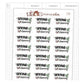 Spring Cleaning - Script | Sticker Sheet