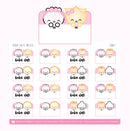 Boba Shop - Boba Date Notes | Sticker Sheet