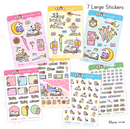Moon Prism - Universal Planner Kit | 7 Large Sticker Sheets