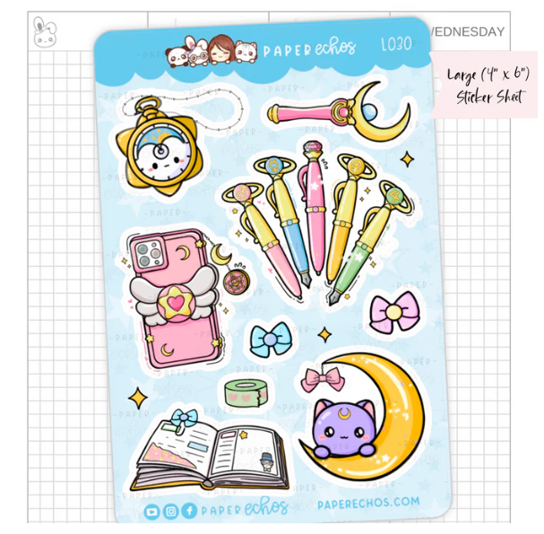 Moon Prism - Universal Planner Kit | 7 Large Sticker Sheets