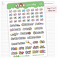 Moon Prism - Universal Planner Kit | 7 Large Sticker Sheets