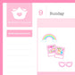 Steamie Girl Accessories | Sticker Sheet