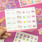 Steamie Girl Accessories | Sticker Sheet