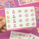 Steamie Girl | Sticker Sheet